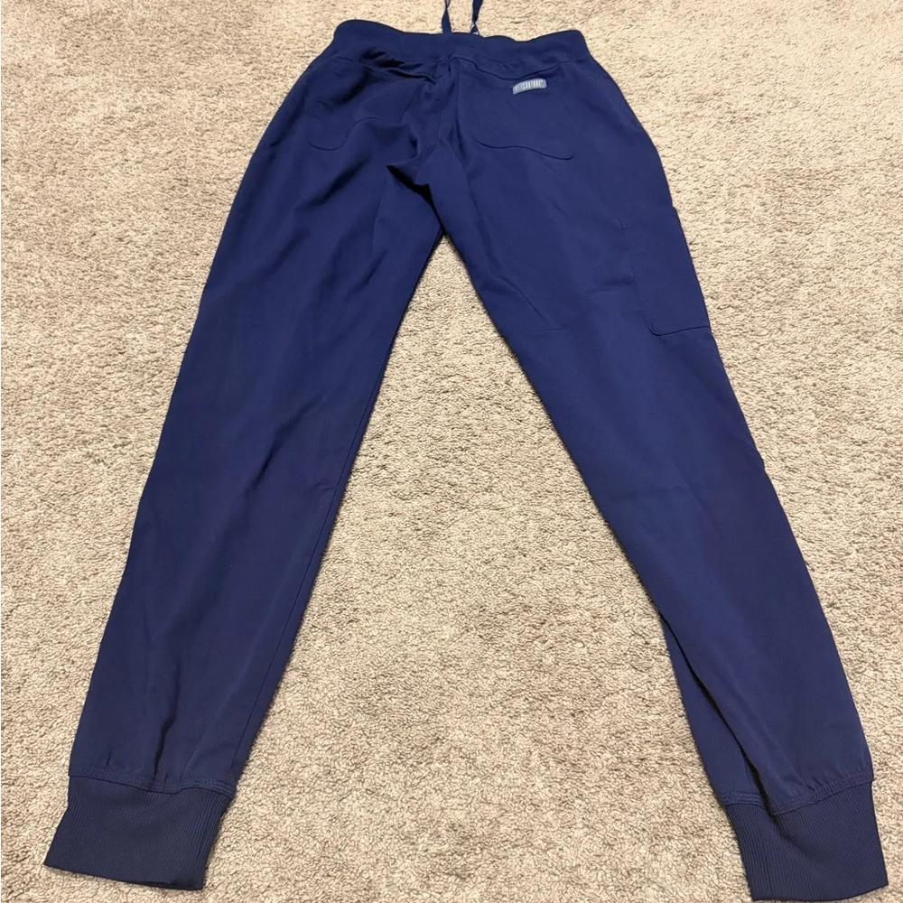 Med Couture Navy Blue Joggers Size S-Tall - Picture 5 of 5